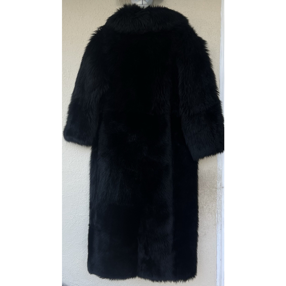 NWT $4495 Nili Lotan Damien Shearling Toscana Coat Size Large Oversized Luxury - Picture 10 of 16
